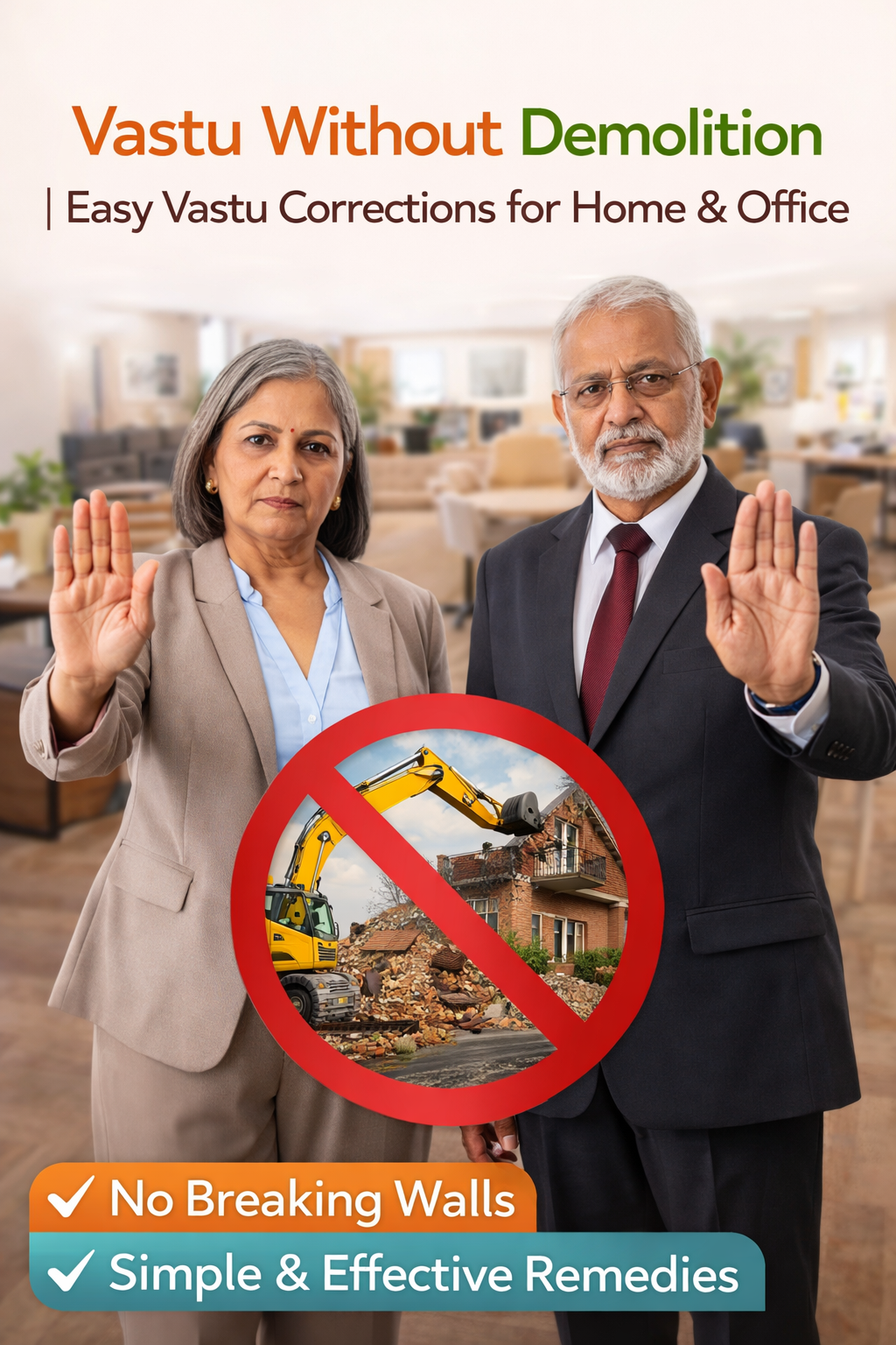 Vastu Without Demolition | Easy Vastu Corrections for Home & Office